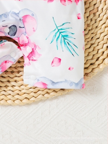 Milk Silk újszülött rugdalózó rövid ujjú, tavasz–nyár, uniszex