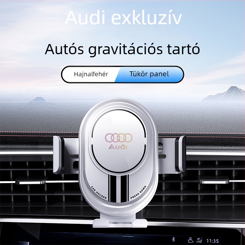 Audihoz tartó telefon – navigáció az autó szellőzőnyílásába