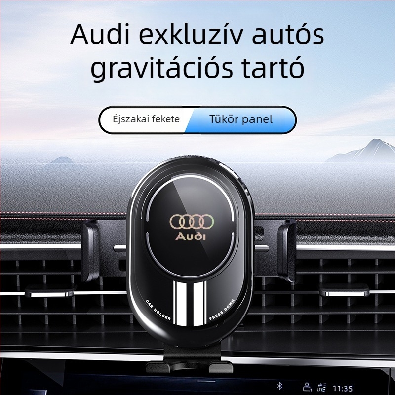 Audihoz tartó telefon – navigáció az autó szellőzőnyílásába