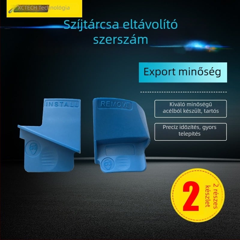 Autó szíjtárcsa eltávolítására és beépítésére szolgáló eszköz, szétszereléshez, javításhoz és módosításhoz