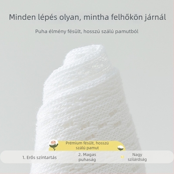 Újszülött nyári vékony csipkés zokni – légáteresztő pamutból, hálós mintával, középső szár, hercegnő stílus