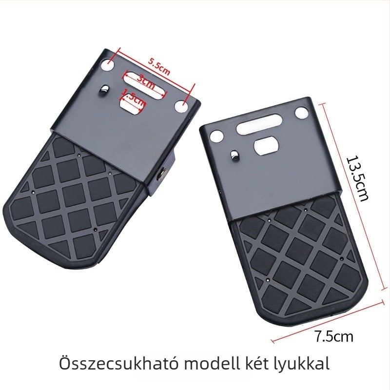Összecsukható pedálok elektromos kerékpárokhoz, alumíniumötvözetből