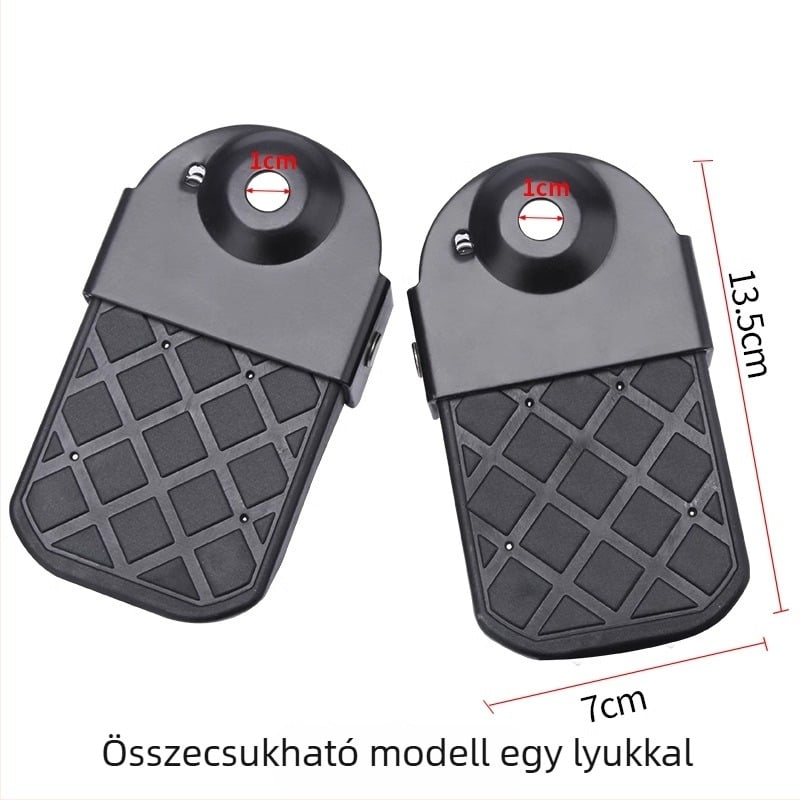 Összecsukható pedálok elektromos kerékpárokhoz, alumíniumötvözetből