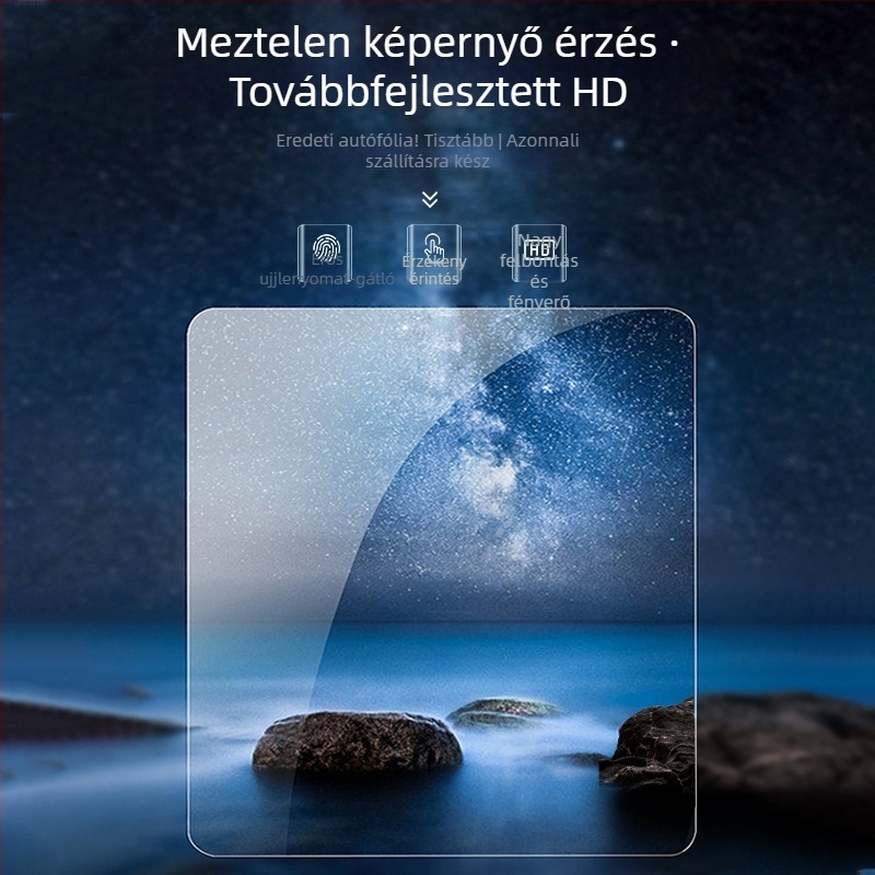 Lynk & Co 08 központi kijelzőhöz készült edzett üvegvédő fólia navigációs képernyőre és műszerfalra