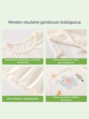 Gyerekeknek nyári rövid ujjú póló, 100% pamut, karikatúra nyomtatással