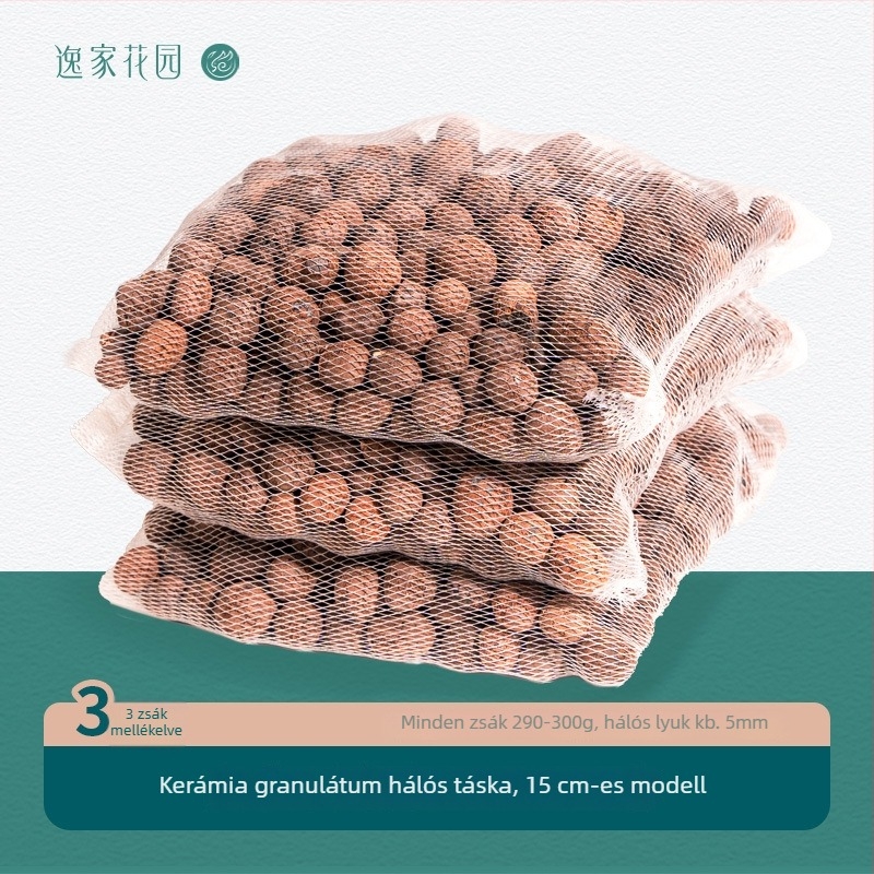 Könnyű, üreges kerámia granulák kertészkedéshez, szellőző edényalj, kaktuszokhoz megfelelő.