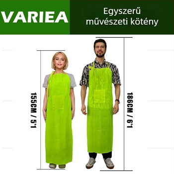 Könnyű, lélegző kertészeti kötény zsebekkel, uniszex