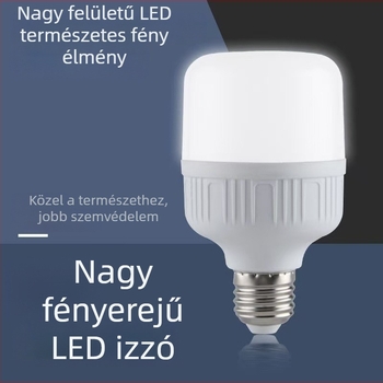 Otthoni LED izzó E27-es foglalattal, energiatakarékos, fehér fény, 300 lm, szemvédő, flicker-mentes, beltéri használatra