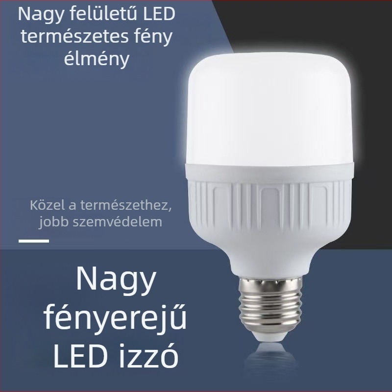 Otthoni LED izzó E27-es foglalattal, energiatakarékos, fehér fény, 300 lm, szemvédő, flicker-mentes, beltéri használatra