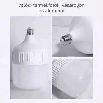 LED-lámpa, energiatakarékos, ultra-fényes, E27-es foglalat, fehér fény, szemvédő, otthoni használatra, 1100 lm