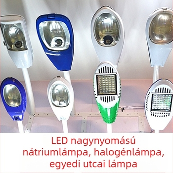 LED állítható karú utcai lámpa fej, falra szerelhető, nagynyomású nátriumlámpa utcai lámpa, napelemes lámpafej az út számára