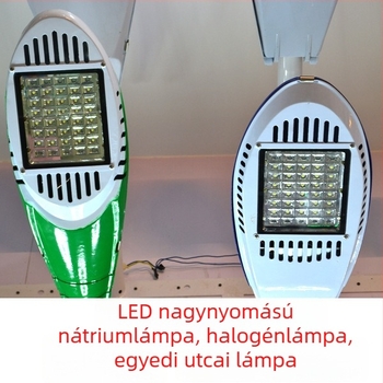LED állítható karú utcai lámpa fej, falra szerelhető, nagynyomású nátriumlámpa utcai lámpa, napelemes lámpafej az út számára