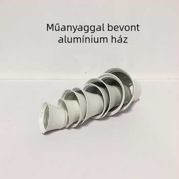 LED izzó burkolat készlet B22-es foglalathoz, műanyag ház, PP árnyékoló, méretek 95×50 mm, IP40, modell SBL-02, élettartam 30000 óra