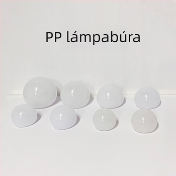 LED izzó burkolat készlet B22-es foglalathoz, műanyag ház, PP árnyékoló, méretek 95×50 mm, IP40, modell SBL-02, élettartam 30000 óra