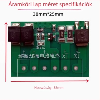 Prosperity Teljesen automata napelemes vezérlő áramkör fotovoltaikus panelekhez és utcai lámpákhoz