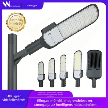 100W IP66 LED utcai lámpa fej, kültéri, integrált világítással kerthez és udvarhoz