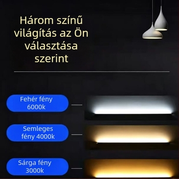 Mozgásérzékelős LED-szalag szekrényekhez, beépített lineáris LED a konyhához és bemutató vitrinekhez