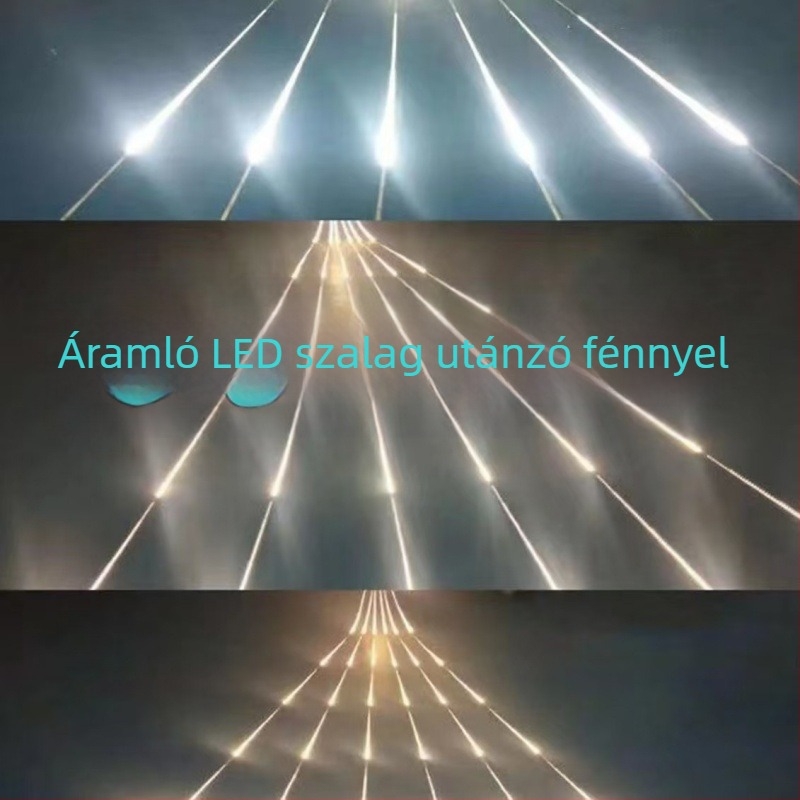 24V-os alacsony feszültségű LED-szalag 2835-ös LED-del, öntapadós, beltéri dekoráció esküvőkhöz és nappalikhoz