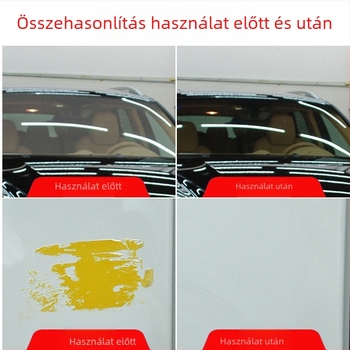 Autóablak tint fólia ragasztó-maradványainak eltávolítására szolgáló folyadék