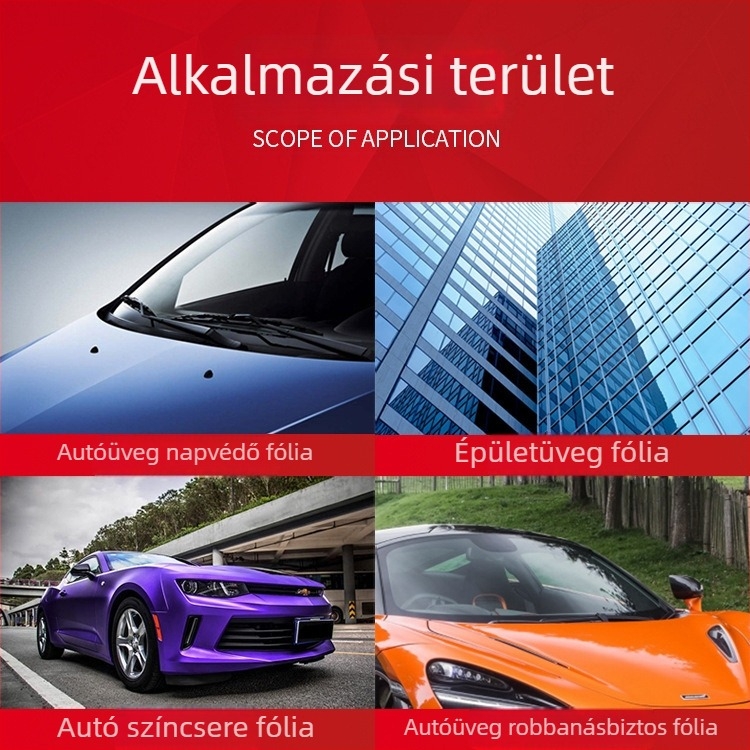 Autóablak tint fólia ragasztó-maradványainak eltávolítására szolgáló folyadék