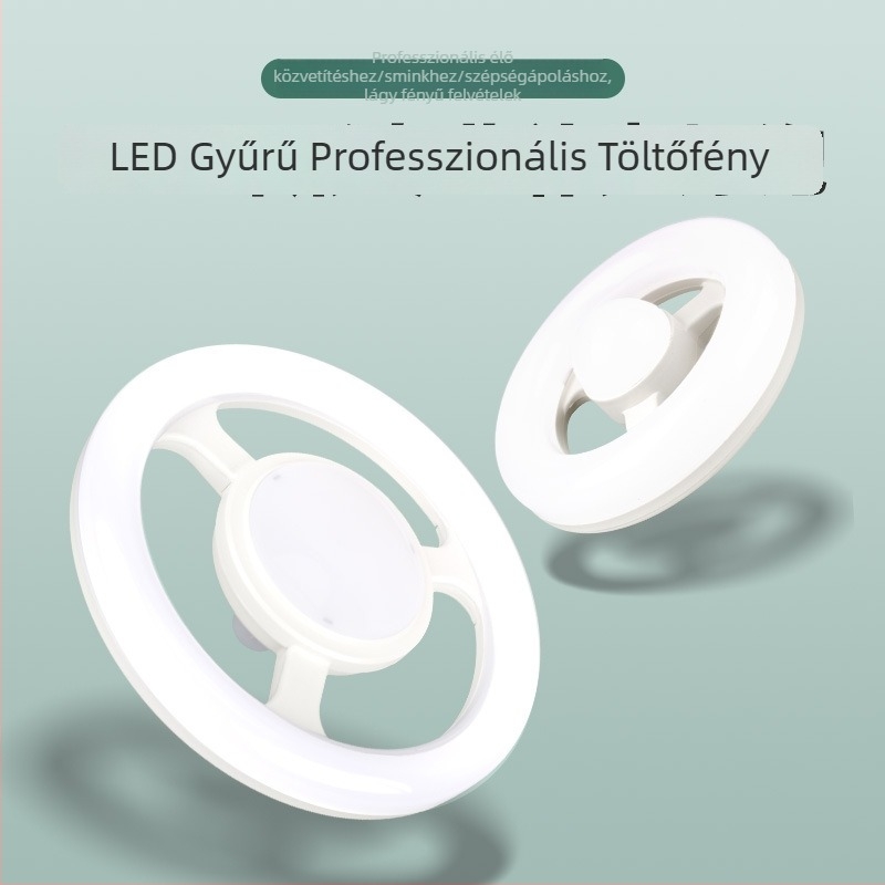 LED töltőfény árnyékmentes kör alakú lámpa élő közvetítéshez, szépségápoláshoz, tetováláshoz, sminkhez és körmökhoz