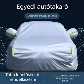 Shuojie Autófedél – vastag, vízálló, eső- és napvédő, hőszigetelő, univerzális autófedél