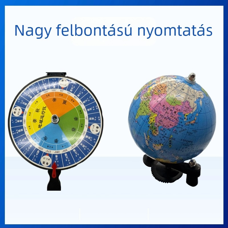 Földrajzi oktatáshoz elektromos és kézi üzemmódú földgömb