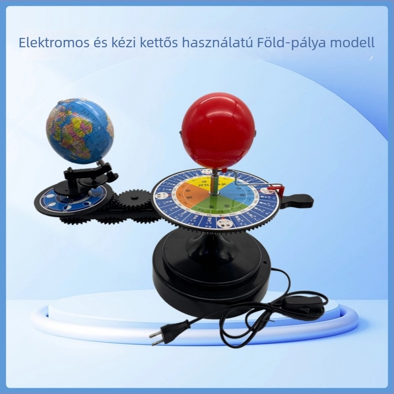 Földrajzi oktatáshoz elektromos és kézi üzemmódú földgömb