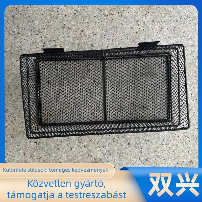 Pegboardhoz készült vasból készült függő kosár – fali tároló, multifunkcionális