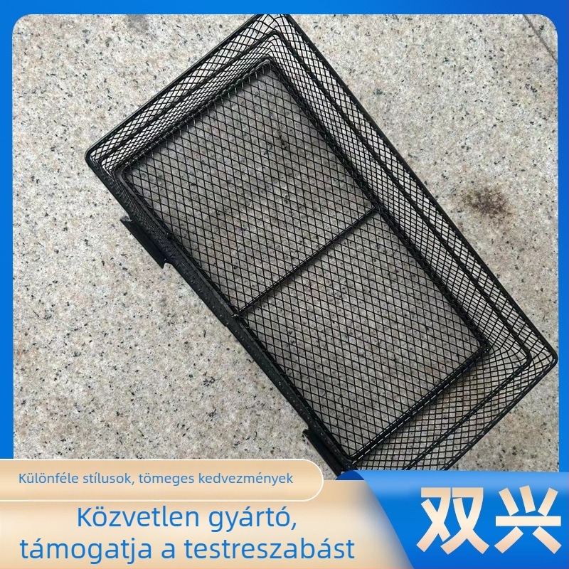 Pegboardhoz készült vasból készült függő kosár – fali tároló, multifunkcionális