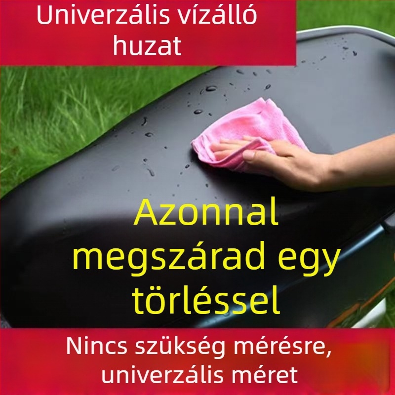 Elektromos motoros és robogóhoz való bőrszékfedő, túlméretes, vízálló, esőálló, UV-álló, hőszigetelő, univerzális