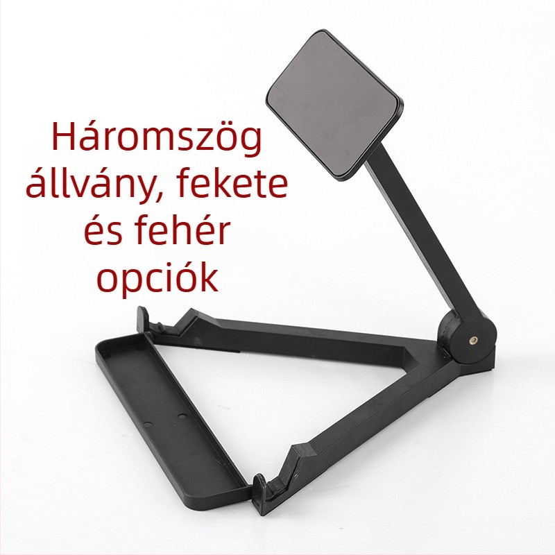 Funi fehér tábla összecsukható állvány mágneses rögzítéssel, többfunkciós, többirányú forgathatóság, univerzális háromlábas állvány 60 × 90 cm-ig