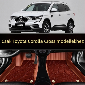 Kétrétegű bőr autópadlóvédő Renault Koleoshoz (2009–2014), teljes lefedettség