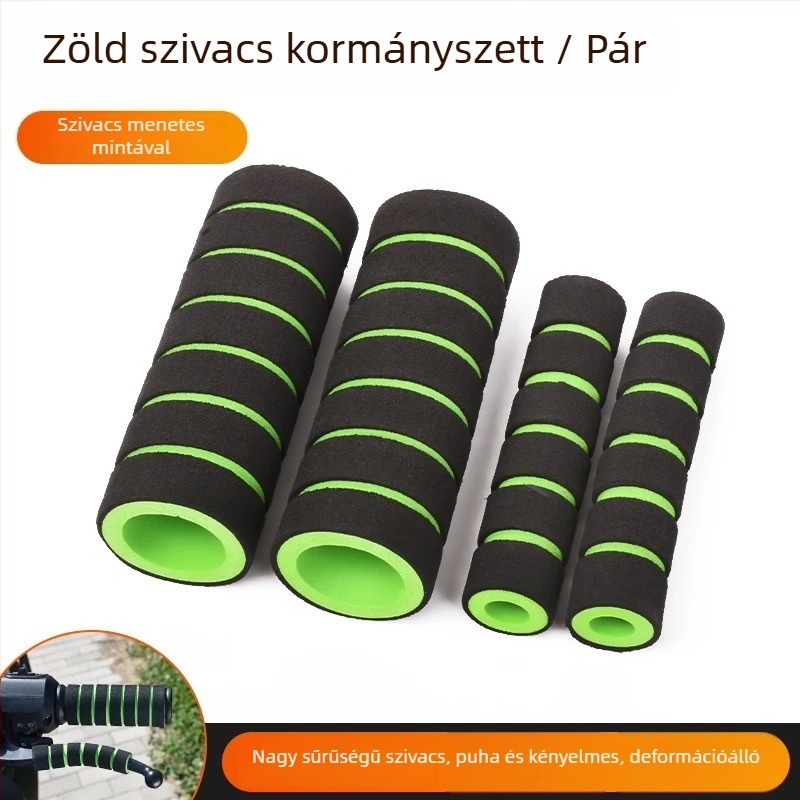 Szivacsos kormányvédő burkolat motorkerékpárokhoz és elektromos kerékpárokhoz