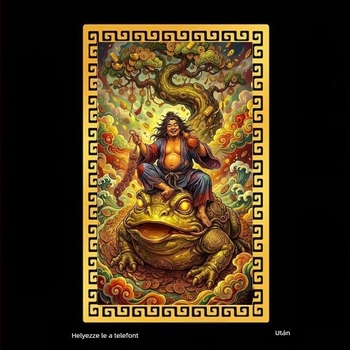 Liu Hai arany békával – gazdagság figurája