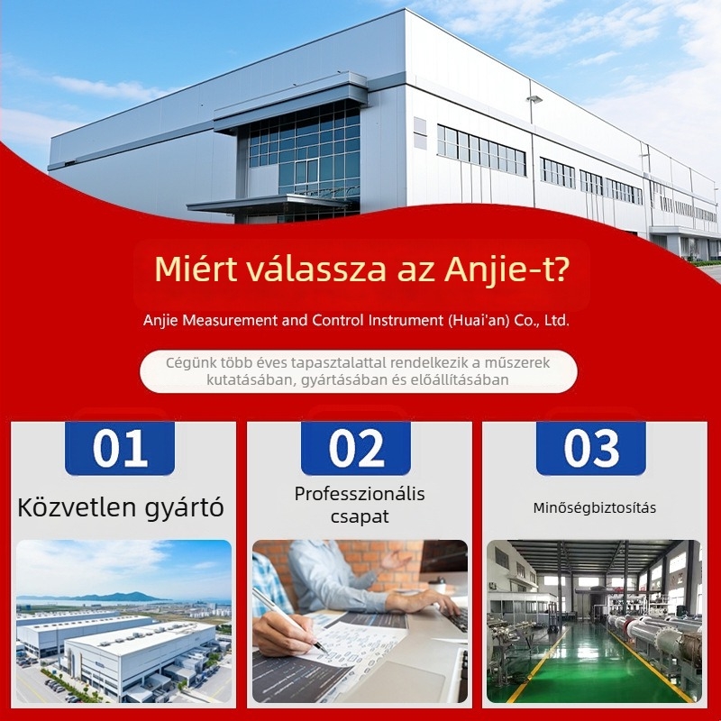 WSS ipari minőségű bimetál hőmérő rozsdamentes acélhoz, ütésálló kazáncsövekhez