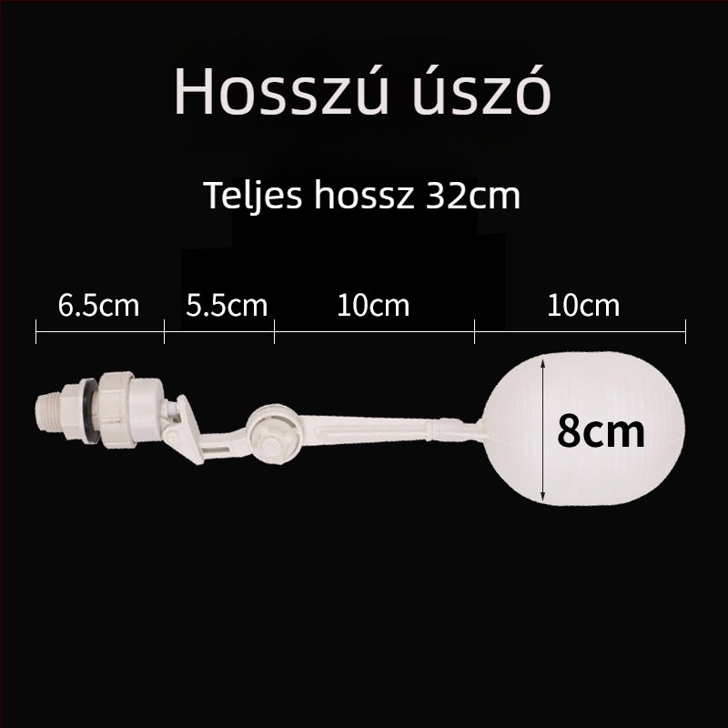 1/2 hüvelykes csatlakozóval rendelkező víztartály-kiegészítői, úszókapcsoló az automatikus vízellátáshoz és adagoló kanna