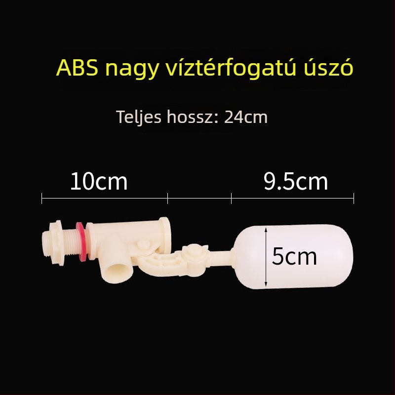 1/2 hüvelykes csatlakozóval rendelkező víztartály-kiegészítői, úszókapcsoló az automatikus vízellátáshoz és adagoló kanna