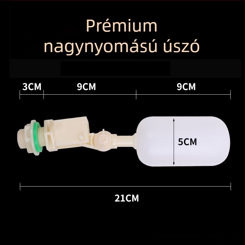 1/2 hüvelykes csatlakozóval rendelkező víztartály-kiegészítői, úszókapcsoló az automatikus vízellátáshoz és adagoló kanna
