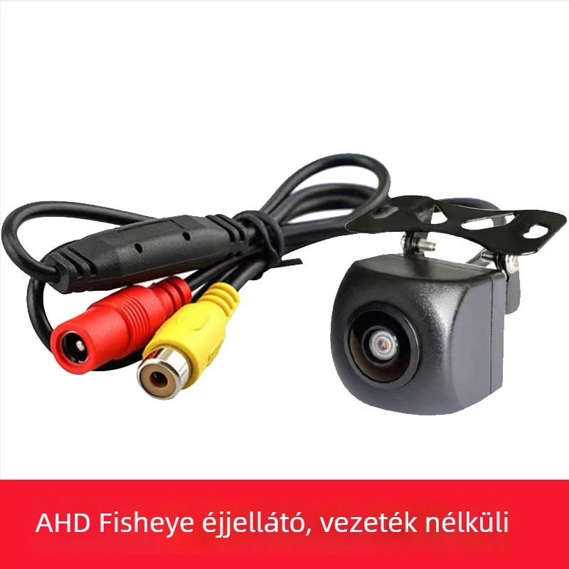 Univerzális autó hátsó kamera CCD, éjjellátás, széles látószög, 12V