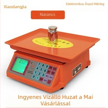 Little Master 30 kg digitális konyhai mérleg – precíz platformmérleg gyümölcsökhöz