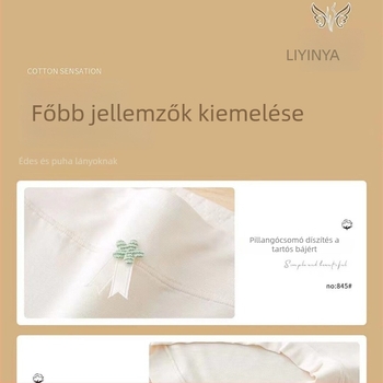 Liyinya 844 női modal alsónemű, 50s, középső derék, egyszínű, egyszerű klasszikus fazon