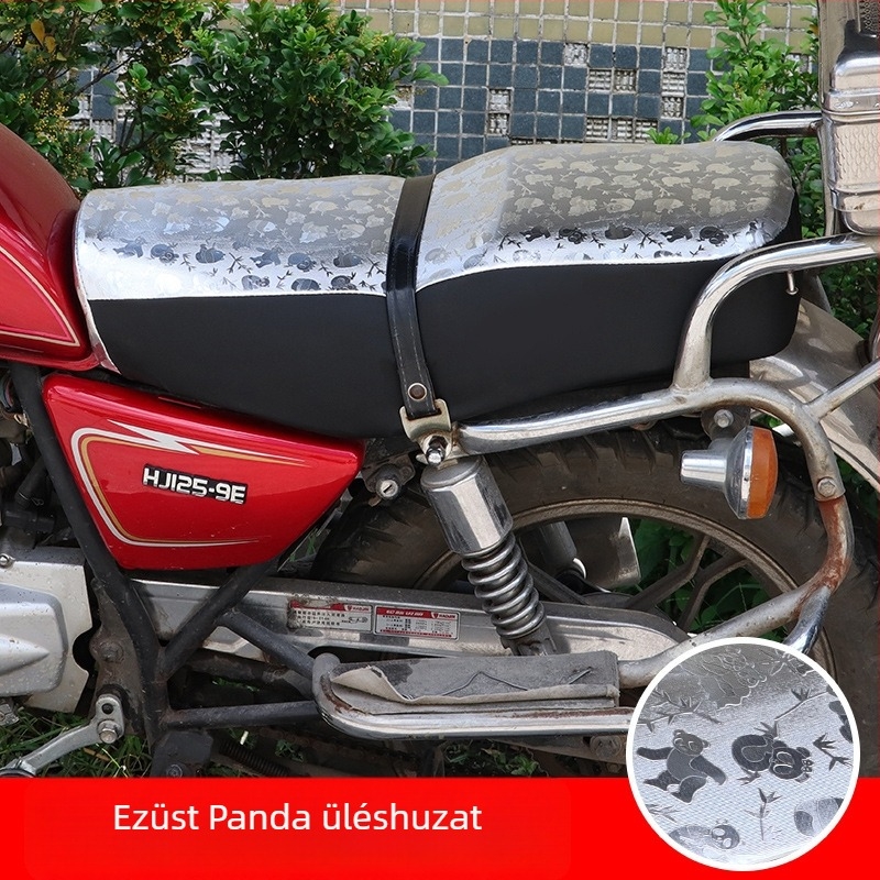Motorkerékpár ülésvédő GN125 Haojue HJ125-8 Suzuki Prince, PVC-políester, egész éves, vízálló, kopásálló.