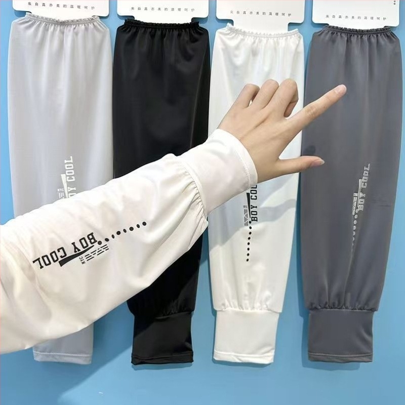 Uniszex UV-védett Ice Silk karvédők – autózás, horgászat és szabadtéri kerékpározás