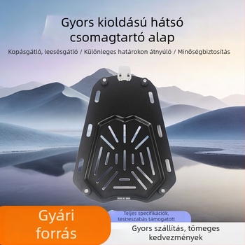 Hátsó dobozokhoz alumínium ötvözet gyorskioldó alap (28L–100L)