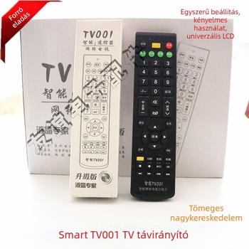 TV001 LCD Univerzális, Többcélú Távirányító Smart TV-hez és Hálózati Médialejátszóhoz