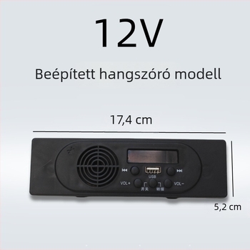 Bluetooth MP3 autórádió elektromos háromkerekűhöz 12V