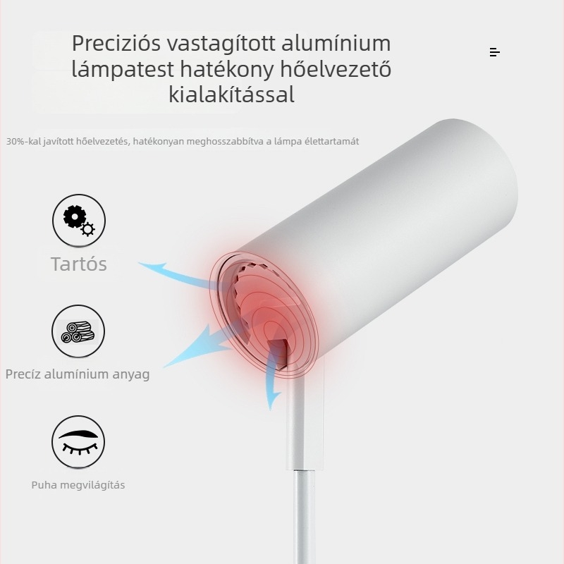 LED sínvilágítás ruházati bemutatókhoz, mennyezetre szerelhető, hosszú állítható karral