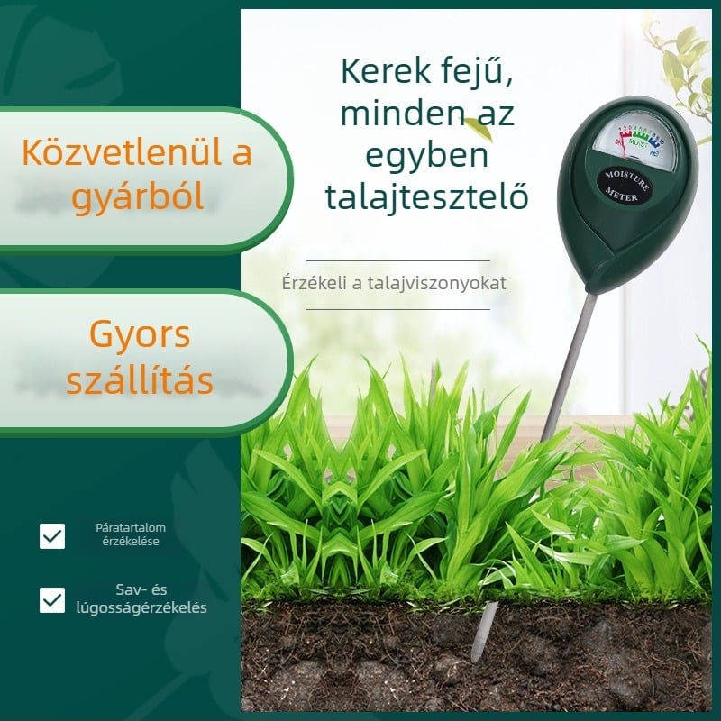 Egyszemű talajnedvesség-mérő – kiváló pontosságú nedvességérzékelő virágok és növények számára
