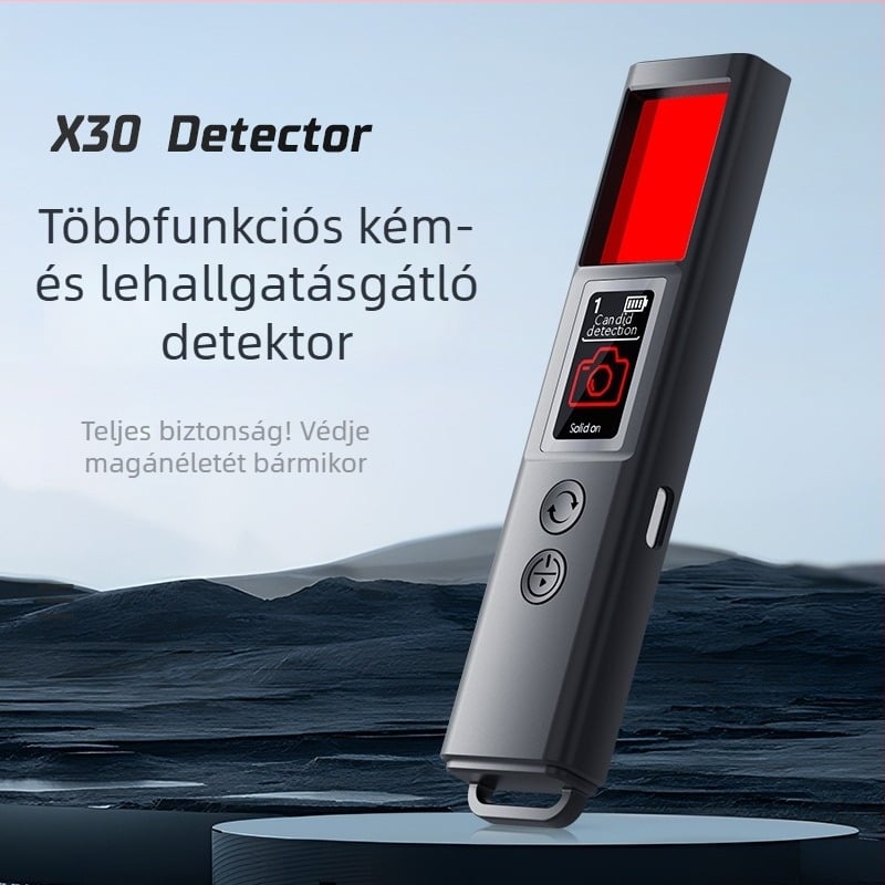 X30 Szállodai kameradetektáló GPS-lokalizálóval és infravörös szkennerrel X13